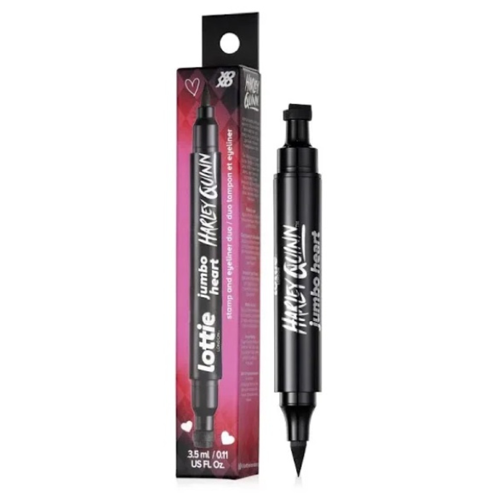 Lottie London x Harley Quinn Jumbo Heart Stamp Liner